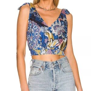 Free People floral tank